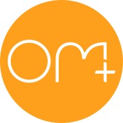 OM+ logo